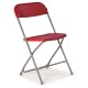 Flat Back Polypropylene Folding Chair